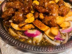 黑蒜子牛肉粒-乾园(天河城店)