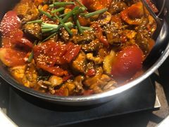 -贵州辣子鸡番茄鸡