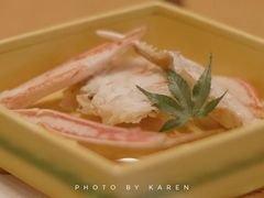 水煮螃蟹配醋-蟹道乐(道顿堀本店)