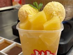港式菠萝冰-燃计沙茶皇·香港沙茶火锅(人广旗舰店)