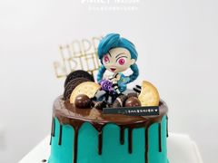 -卡比儿童蛋糕·心意定制·低脂零卡糖动物奶油FancyBALLOON(滨海店)