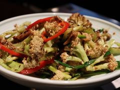 干锅有机花菜-老头儿油爆虾·1987杭州烟火味(湖滨银泰in77D区店)