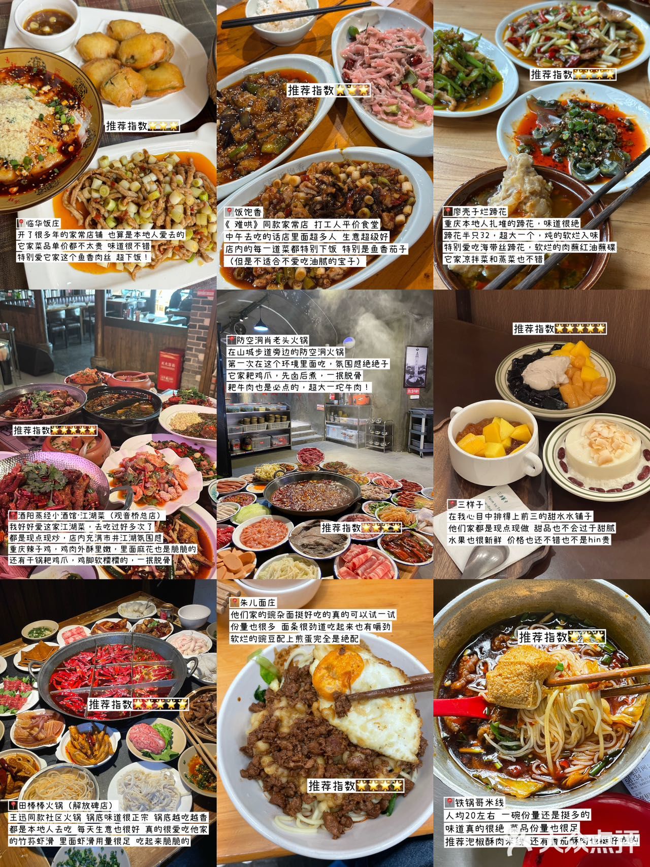 在重庆个人经常会去吃的9家店铺（私藏版