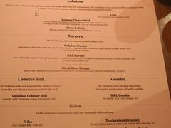 菜单-Burger & Lobster(Dean Street)