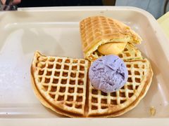 班戟薄饼夹雪糕单球-成裕雪糕店(士多店)
