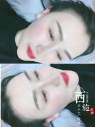 -西施无菌半永久纹绣眉眼影唇轻增发纹发际线