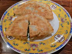 鲜虾韭菜盒子-七菜馆·东北菜·蒸饺(文体路店)