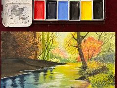 -谷隆画舍·国画书法素描彩铅水彩