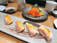 三文鱼焦糖手握-原田新料理(1912店)