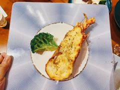 法式奶油培根焗小青龙虾-V Bar海景扒房(北海湾惠龙万达嘉华酒店)