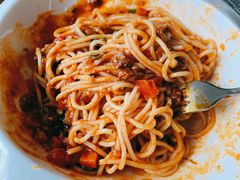 什锦香肠炒意大利面-香草意餐厅(杏石口路店)