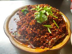 热拌牛肉和毛肚双拼-人和水上飘(第一家店)