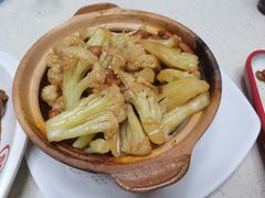 虾酱有机花菜-喜喜茶餐厅(大朗长盛店)