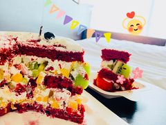 草莓红丝绒生日蛋糕-36cake生日蛋糕·下午茶(南山店)