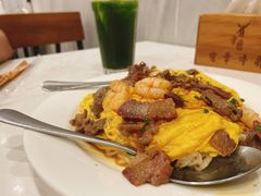 滑蛋牛叉烧饭-有章牛杂(石厦店)
