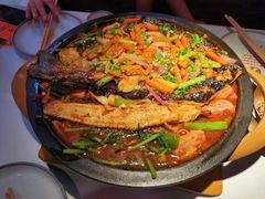蒜香味烤鱼-鸣记脆皮烤鱼·海鲜烤鱼(三八广场店)