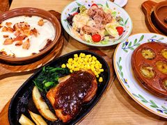 黑胡椒汁浇烤鸡排-萨莉亚意式餐厅(莲花国际广场店)