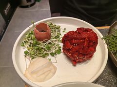 -草家酱蟹炭火烤肉店(珲春南路二店)