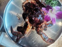 -明洞阿姨·韩式酱蟹烤肉·创意料理(三元桥店)