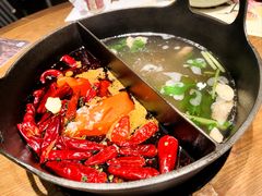 草本鸳鸯锅-盡膳口福跷脚牛肉火锅(晶耀前滩店)