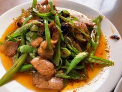 回锅肉-豆腐脑花
