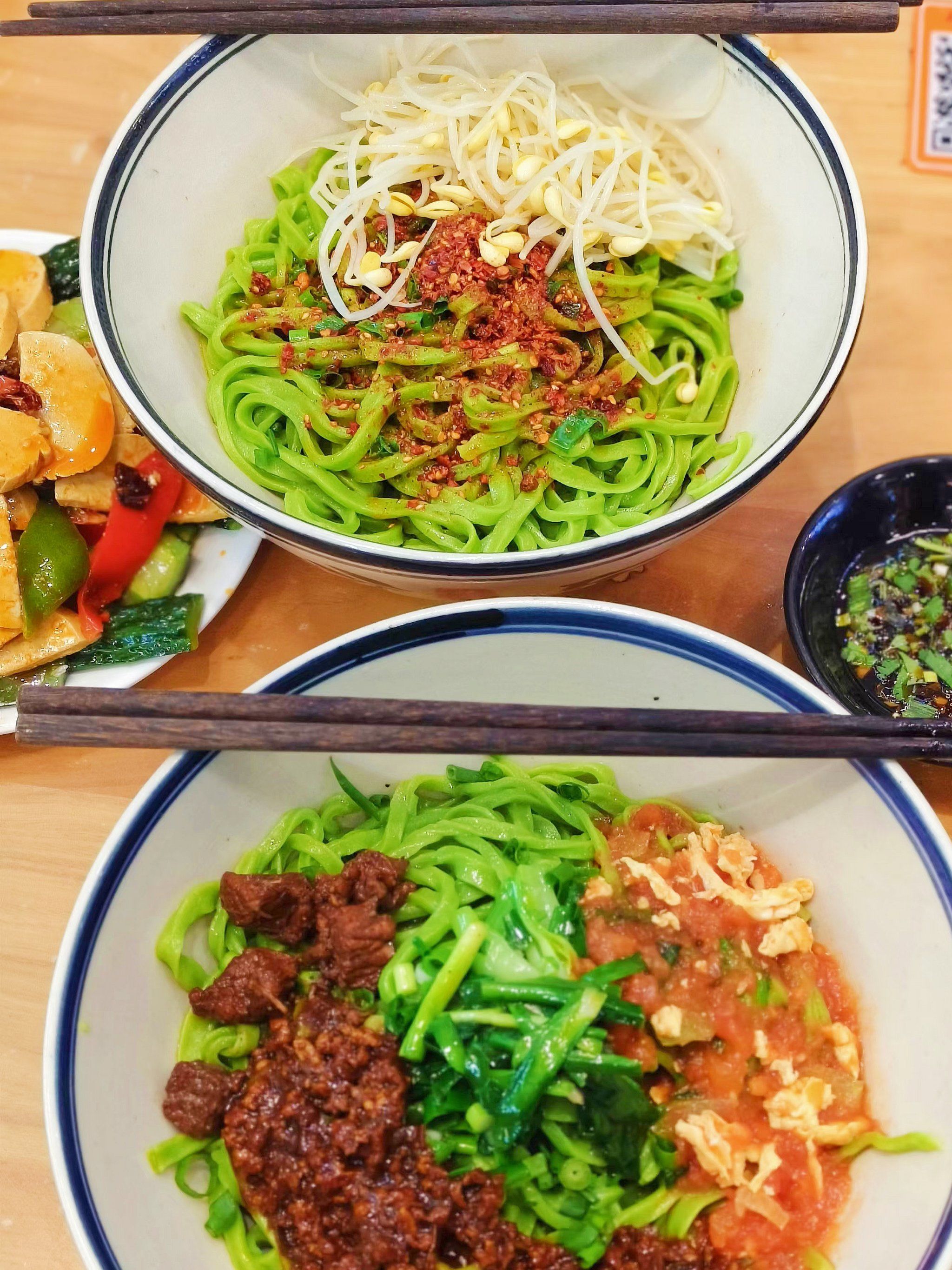 🐳一不小心吃到宝藏菠菜面馆子!