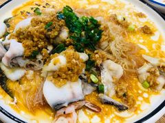 鱼恋虾-金豆角砂锅焖面(安贞店)