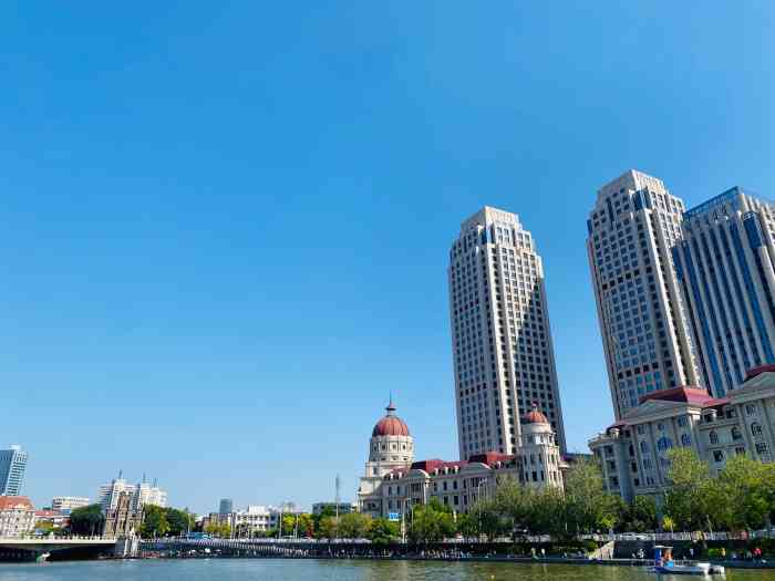 海河游船(大悲院码头)-"大悲院码头是天津海河夜景游售票上船的三个.