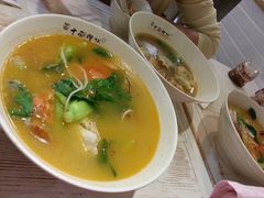 膏蟹汤面-十面欢腾·海鲜面·台式Bistro(长乐路店)