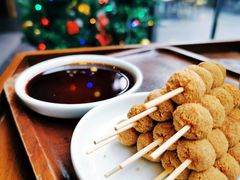 手摇黑糖黄豆糯米小丸子-去茶山(新光里店)