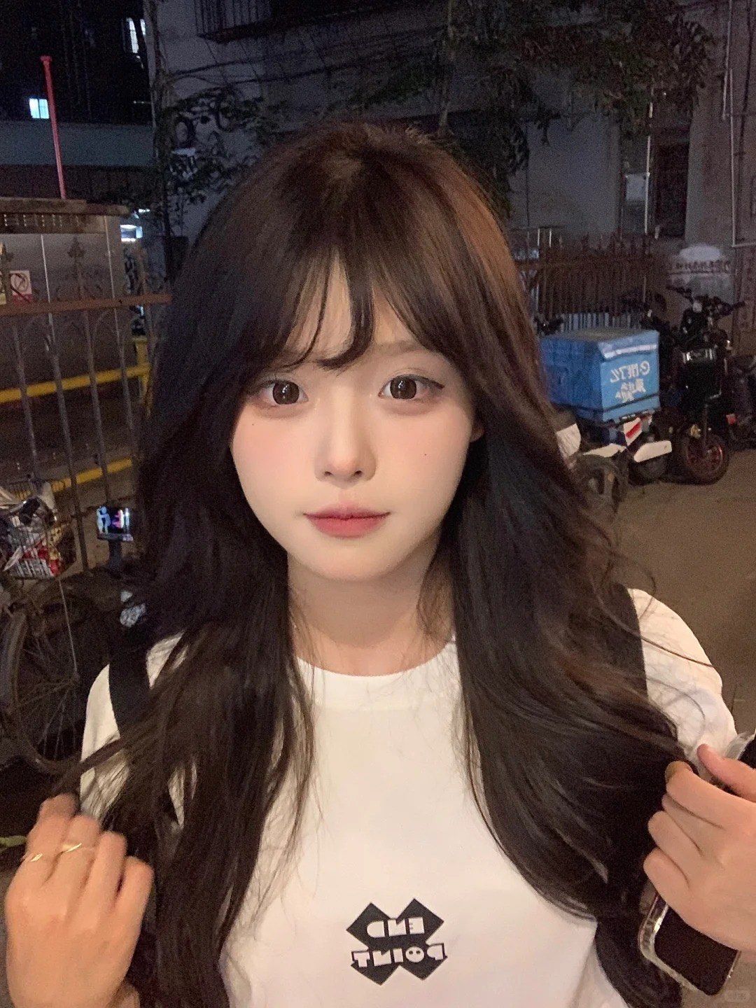 女生中长发发型 超自然的卷发那当然就是