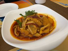 红油捞拌醉羊肚-内蒙古驻京办餐厅