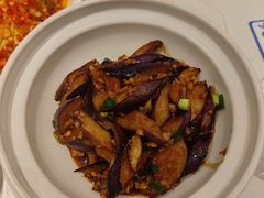砂窝肉末茄子煲-兰湘子·湘菜小炒(南京江宁万达店)
