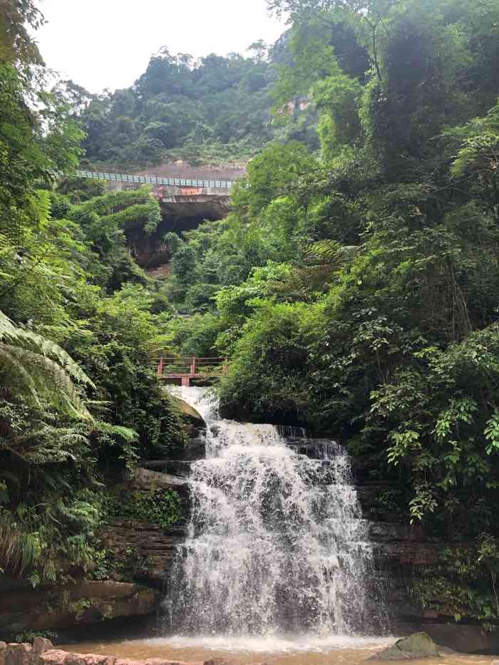 赤水白马溪-"7878这个景区开发的项目不茤,下面的湖看起.