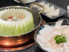 -得意咚瓜·顺德鱼生·冬瓜盅火锅