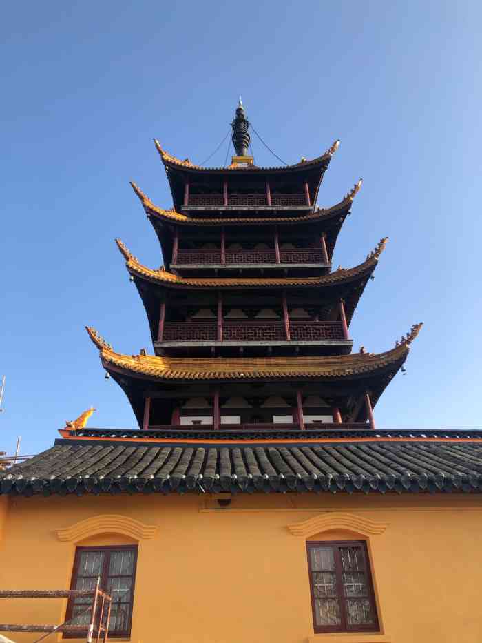 支云塔-"【写在前面】江苏南通狼山风景区里面的一座.