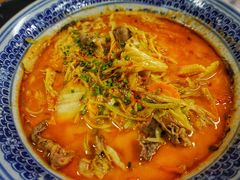 牛肉辣椒拉面-姓周桥大碗公面