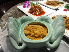 招牌黄油蟹粉-功德林(南京西路店)