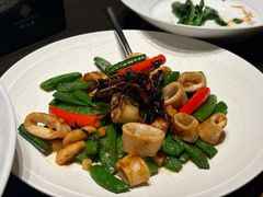 油鸡枞菌爆鱿小管-临江宴(陆家嘴店)