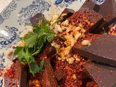 辣子蒜羊血-汉唐宴长安食府