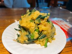 小白菜土豆泥-韩师傅老大同刀削面(北苑路店)
