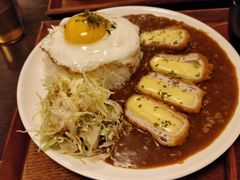 芝士猪排黄米饭-金龙咖喱