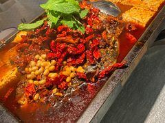 重庆豆花烤鱼-探鱼·鲜青椒爽麻烤鱼(朝阳悠唐广场店)