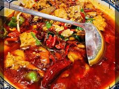 香辣紫苏牛蛙-荆九爷爆炒桥头三嫩(夫子庙店)