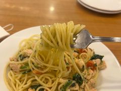 蒜香黄油三文鱼意粉-萨莉亚意式餐厅(深圳北站店)