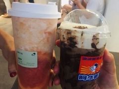 满杯红柚-喜茶(上海兴业太古汇店)