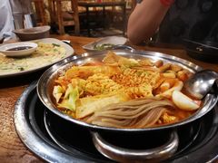 芝士年糕火锅-包装马车·韩国料理·포장마차