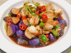 紫山茄拌扇贝-味莊·青岛菜(云霄路店)