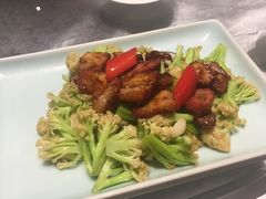 五花肉菜干煲-广东道至正餐厅(区庄店)