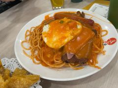 沙丹鸡扒意粉-喜莲咖啡